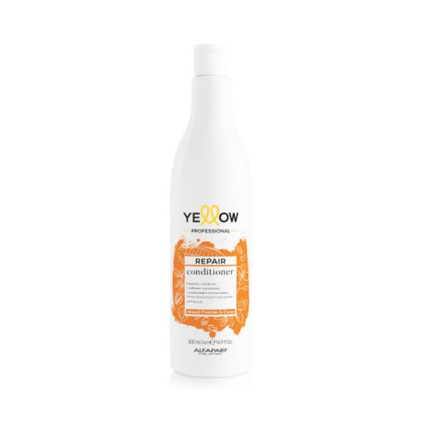 Yellow Alfaparf Repair Conditioner 500ml Balsamo Riparatore Per Capelli Danneggiati E Deboli